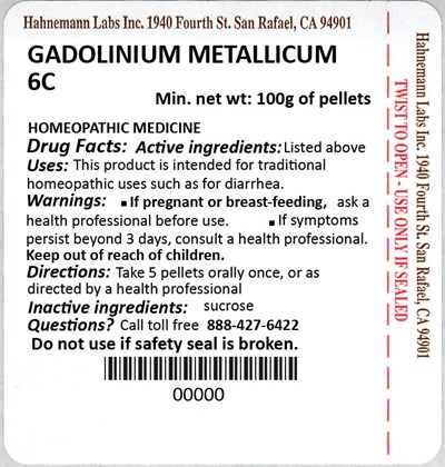 Gadolinium Metallicum 6C 100g.jpg Gadolinium Metallicum 6C 100g - Gadolinium Metallicum 6C 100g